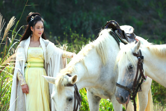 甘婷婷演绎叛逆小家碧玉沈璧君 打破标签