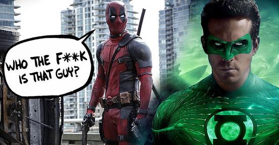 《绿灯侠》和《死侍》主演都是瑞安·雷诺兹