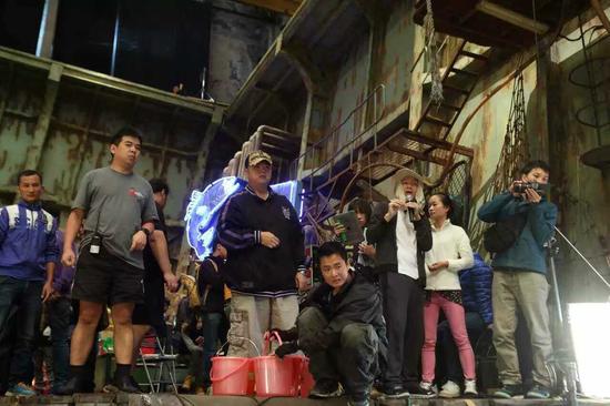 林子聪星爷《美人鱼》工作照曝光