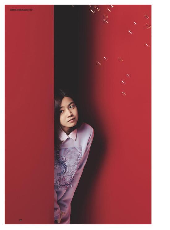 陈妍希俏皮可爱