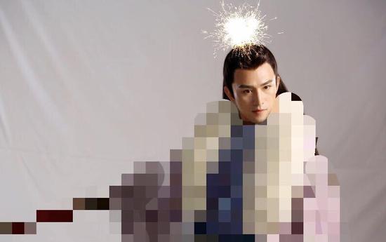 张晓晨《海上牧云记》逗趣照片