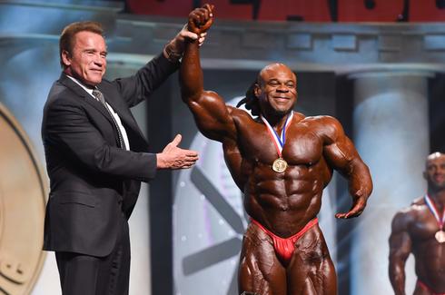 施瓦辛格出席体育节