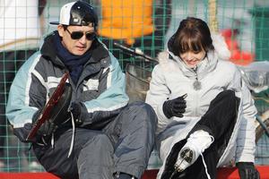 《旋风》郑爽父女滑冰 陈乔恩失声痛哭