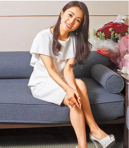 酒井法子日前来台宣传新专辑