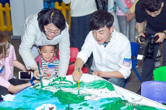 张皓然现场互动