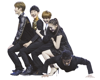 《爵迹》上节目陈伟霆穿高跟鞋与王源斗舞|陈