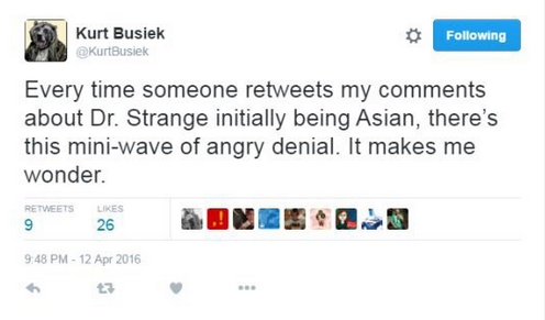 编剧Kurt Busiek谈奇异博士