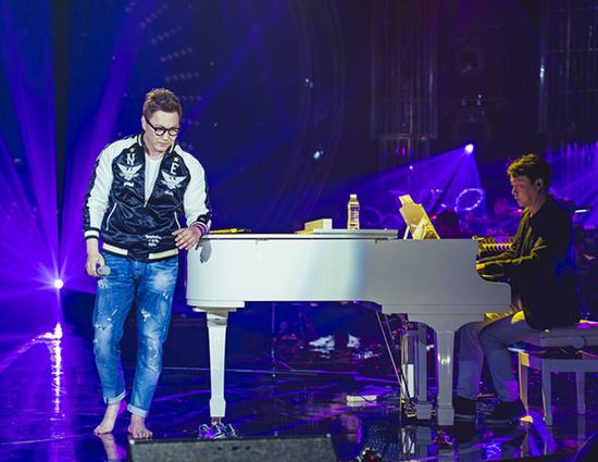 郑淳元现场彩排