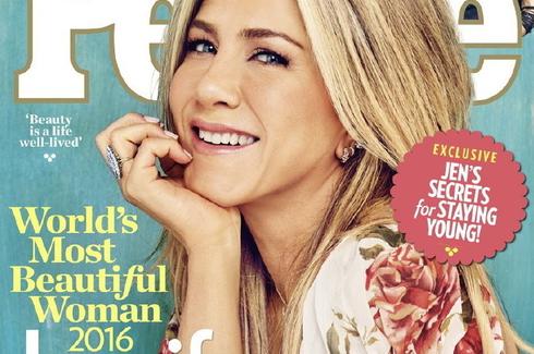 安妮斯顿获封最美女性