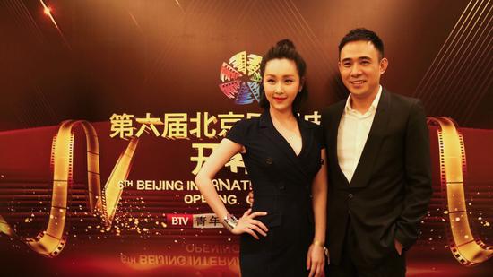 廖晓琴亮相北京电影节