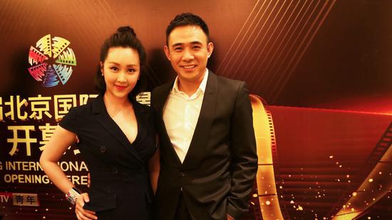 廖晓琴亮相北京电影节