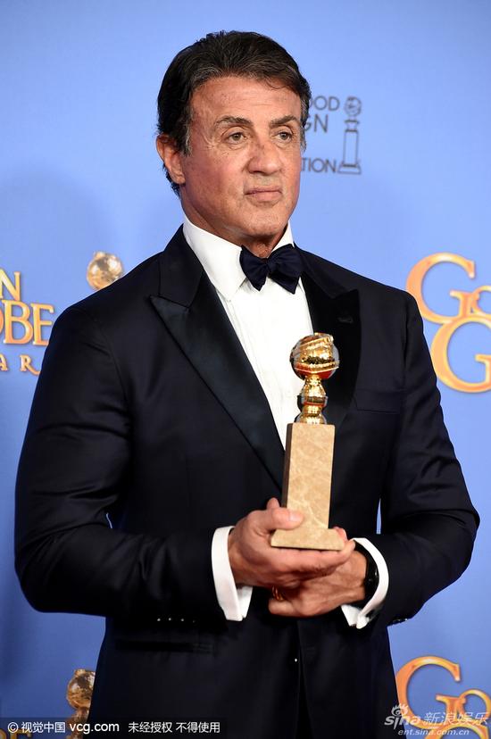史泰龙凭《奎迪》(Creed) 获金球奖最佳男配角