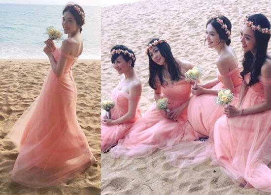 许玮宁与众伴娘