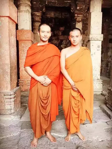 桑驯华饰演黄晓明徒弟