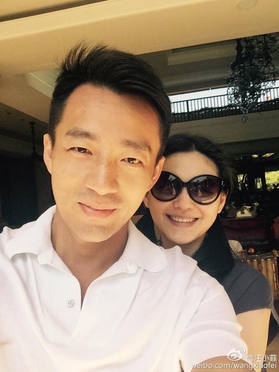 汪小菲、大S恩爱合影