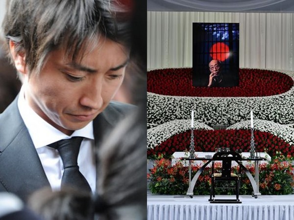藤原龙也爆哭念祭文，送别恩师蜷川幸雄