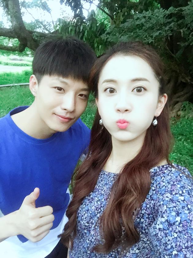 《弗爷计划》女一号白澜与男主角定妆照