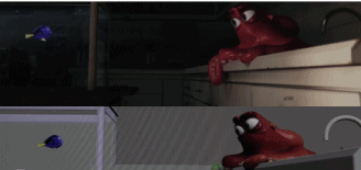 ></p></a> 正文   说到章鱼汉克,这是皮克斯工作室迄今为止最难做的一个动画