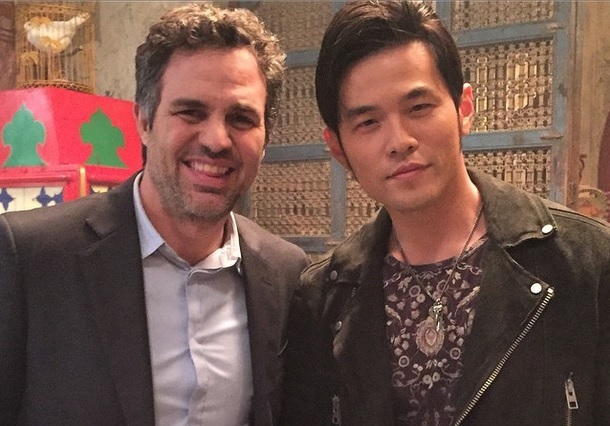 马克叔与周杰伦合影