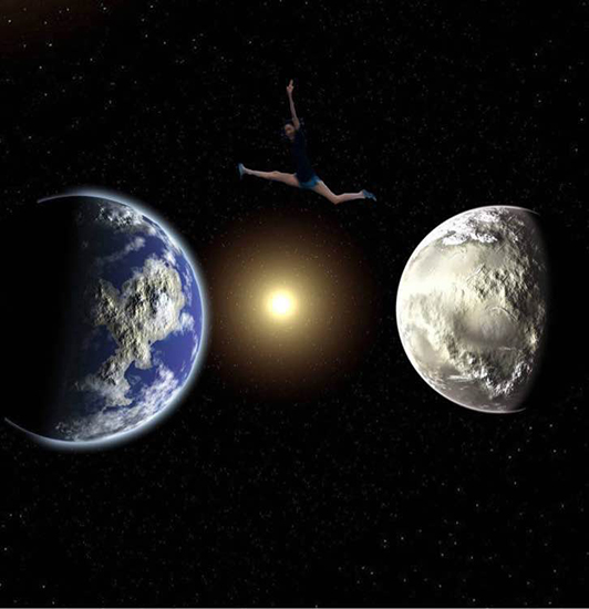 张天爱跨越“宇宙”