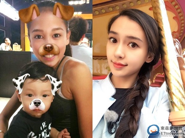 Max的小小表姊外型亮丽，被说神似Angelababy