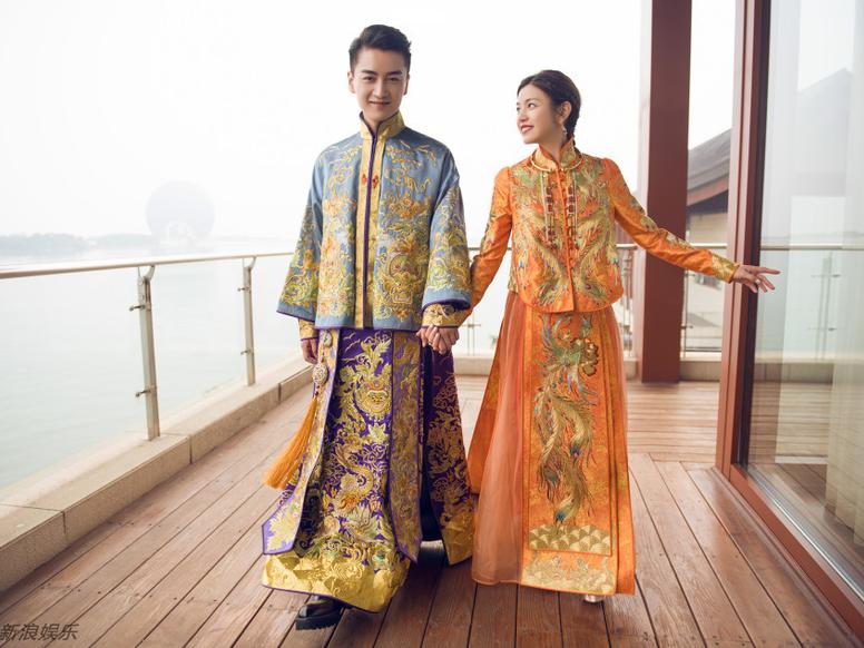 双陈中式礼服高清大图