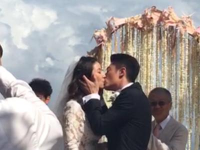 视频：霍建华林心如婚礼深吻 誓言互说我爱你