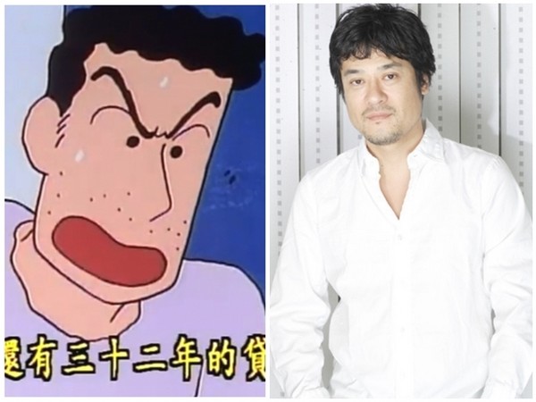 藤原启治是小新爸爸的配音演员