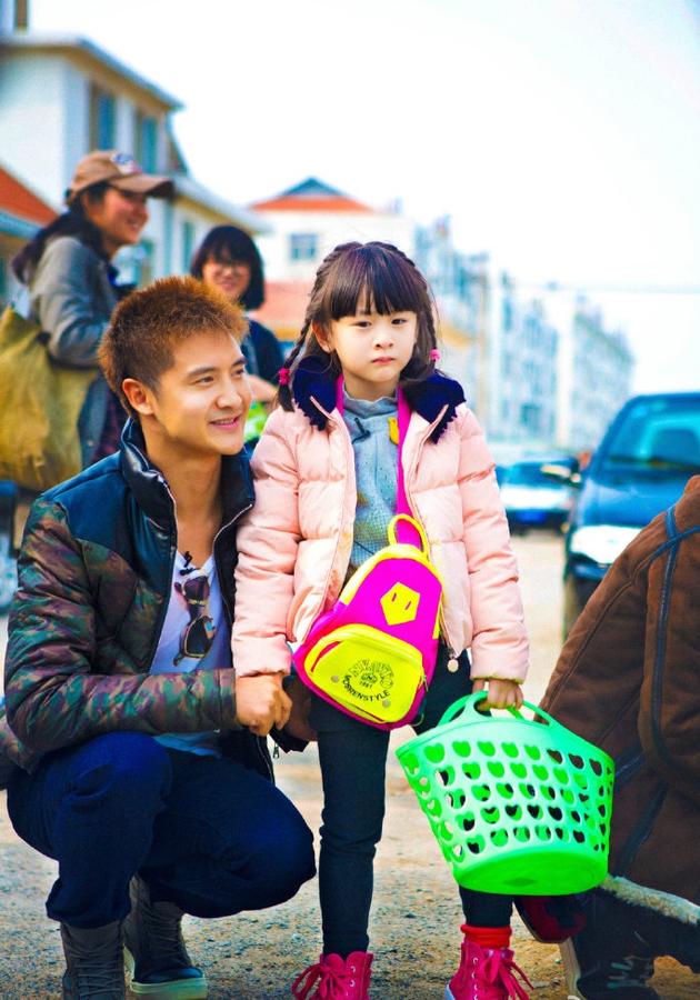 田亮和女儿森碟