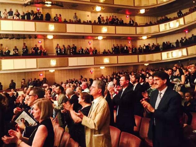 美国国家交响乐团开季音乐会现场