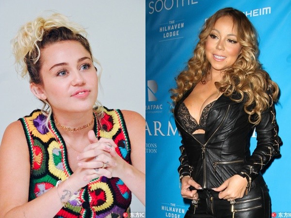 麦莉称玛丽亚凯莉“太自我”