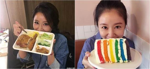 林心如为腹中宝宝忌口,改吃无糖面包