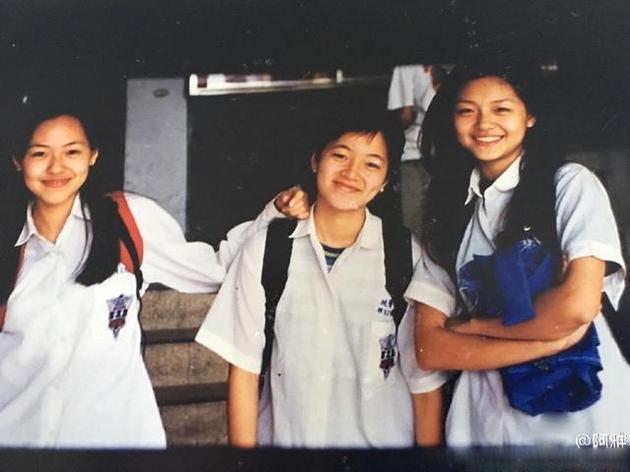 妹花!学生时代大小S长发飘飘颜值高 |大S|小S|