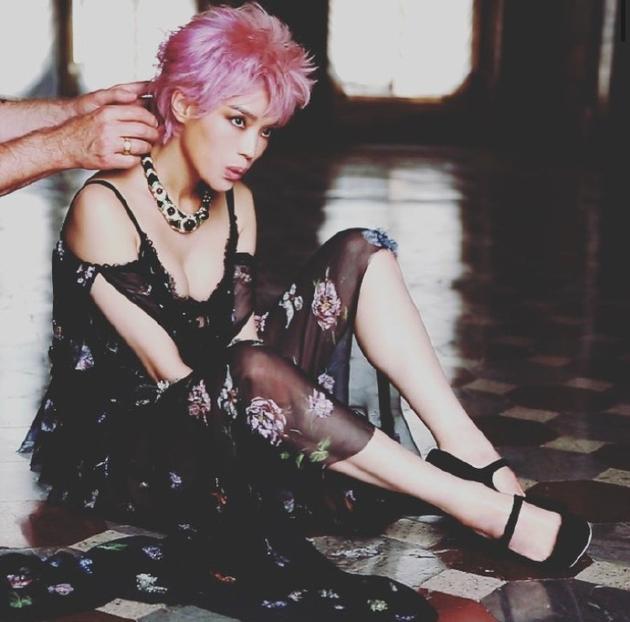 舒淇粉丝短发造型