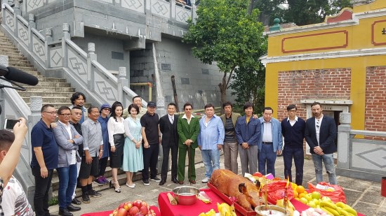 胡然新戏《追龙》香港开机