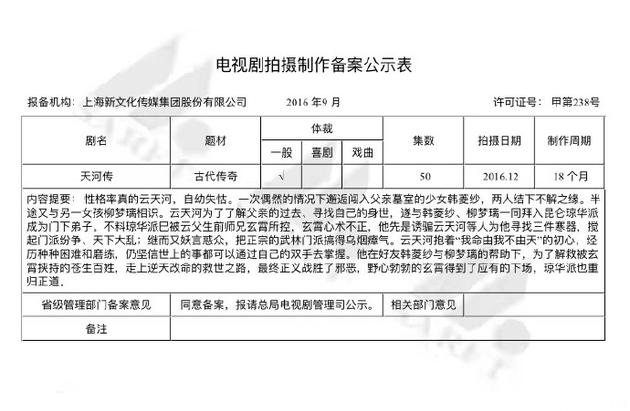 《仙剑奇侠传4》电视剧备案 12月开拍|仙剑奇