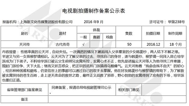 备案公示