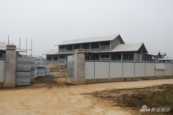 影视基地继续扩建中（王博/摄影）