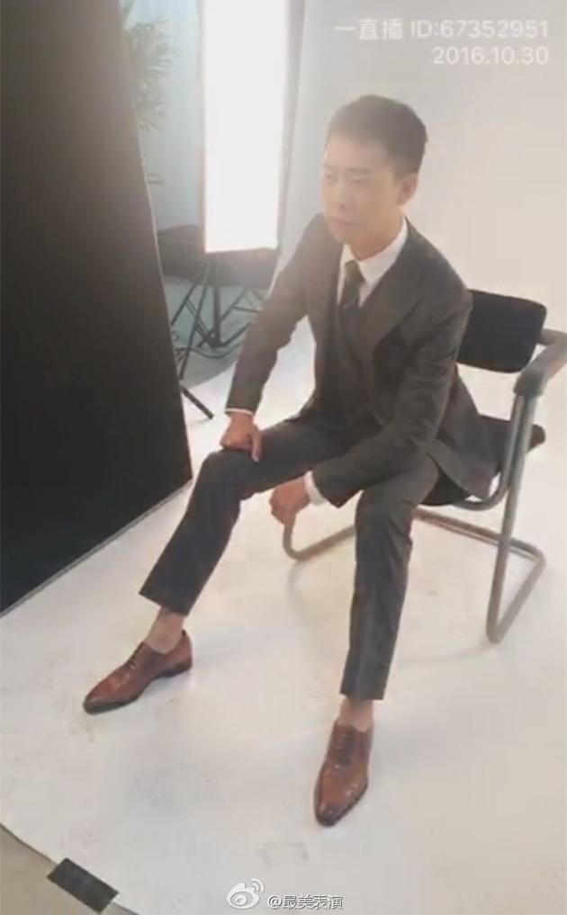 张译拍最美表演拍摄现场