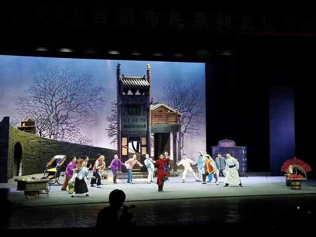 老艺人口技
