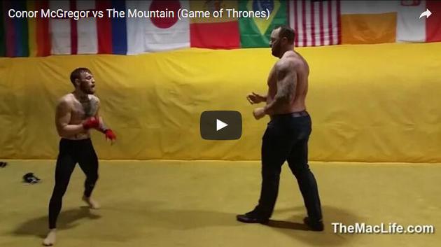 曝UFC拳王参演《权力的游戏》 曾对战魔山|美