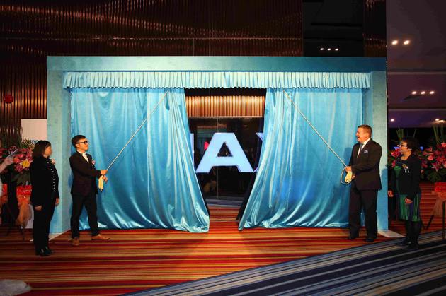 IMAX中国安装的第400幕Logo揭幕