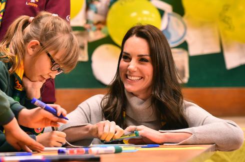 凯特王妃探望童子军