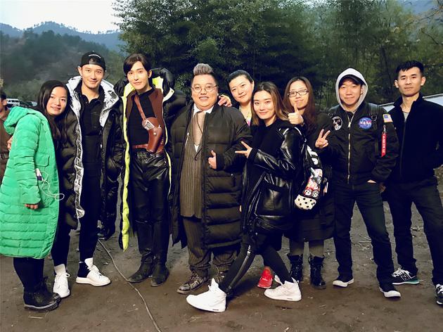 黄晓明探班林世杰