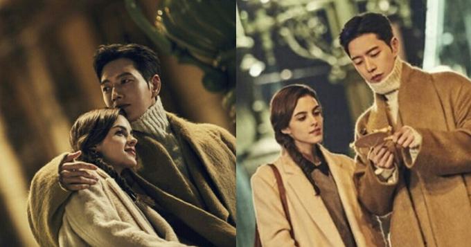 朴海镇匈牙利拍剧 搂外国美女甜蜜约会