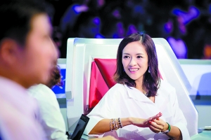 章子怡亮相《最强大脑》