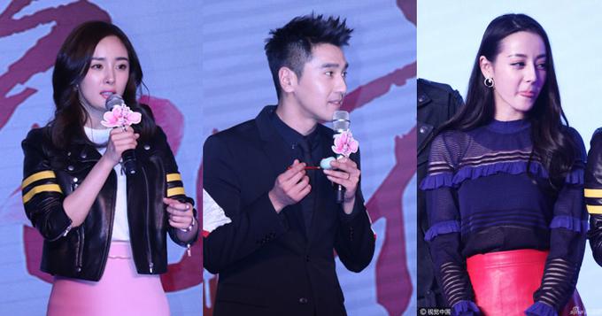 杨幂自黑发际线 赵又廷自认“老婆奴”