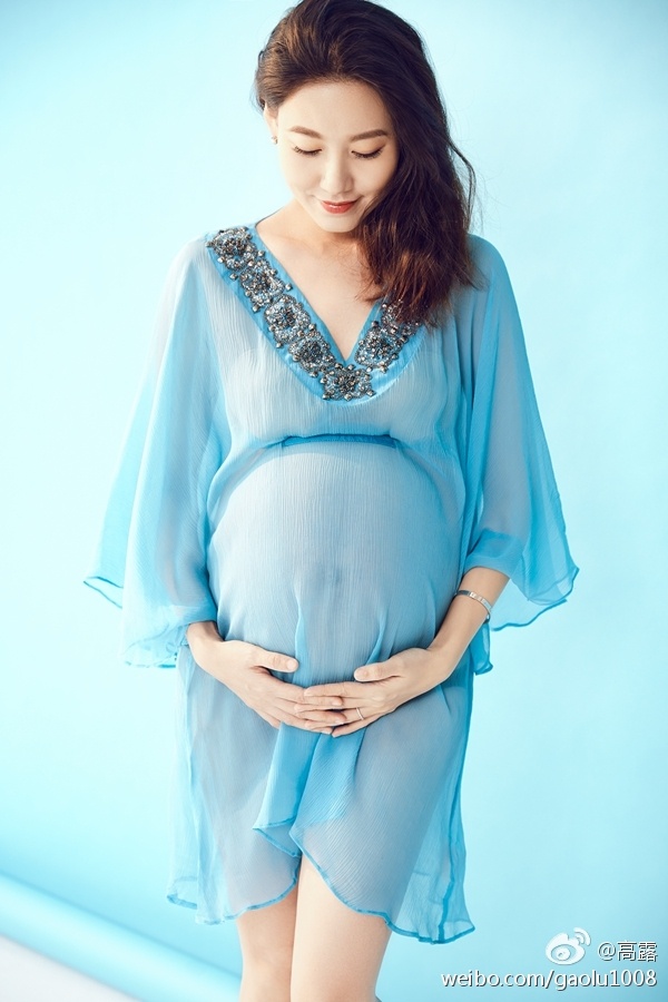 孕妈高露颜值仍在线