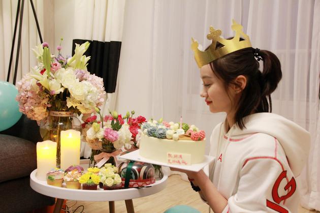 陆妍淇许下生日愿望