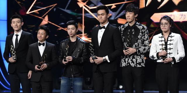 马龙孙杨傅园慧等获年度体育人物